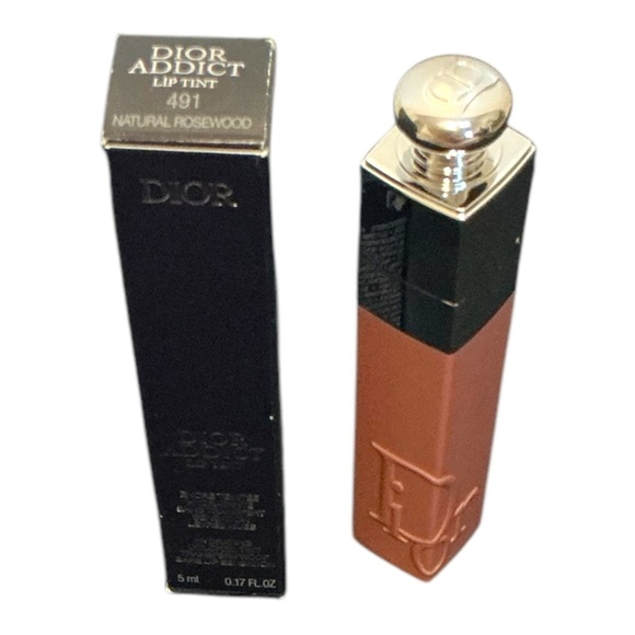 Dior Addict Lip Tint 491 Natural Rosewood NWT - Picture 3 of 4